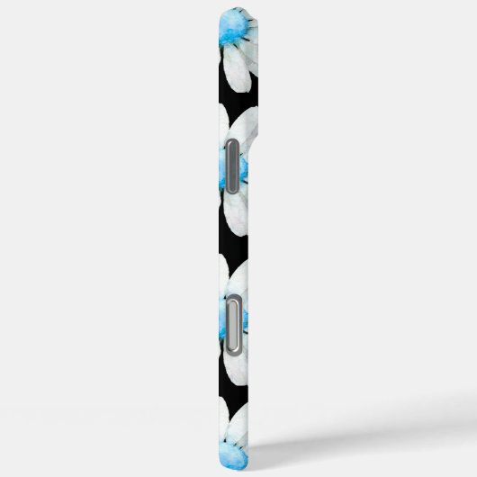 Blue Dotted Daisy's Case-Mate iPhoneケース (裏面 / 右)