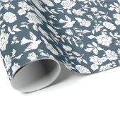 Blue Dove Wrapping Paper ラッピングペーパー (ロールコーナー)