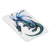 Blue Dragon 3"x4"フォトマグネット マグネット (右側)