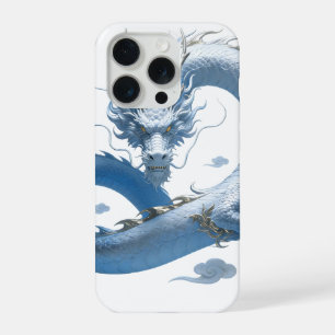 Blue Dragon Art 神話上のファンタジーな美意識 オリエンタル iPhone 15 Proケース