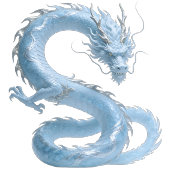 Blue Dragon Art | Mythical Fantasy Aesthetic | Ori iPhone 16ケース