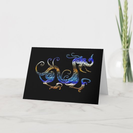 BLUE DRAGON ASIAN ART CARDS シーズンカード (正面)