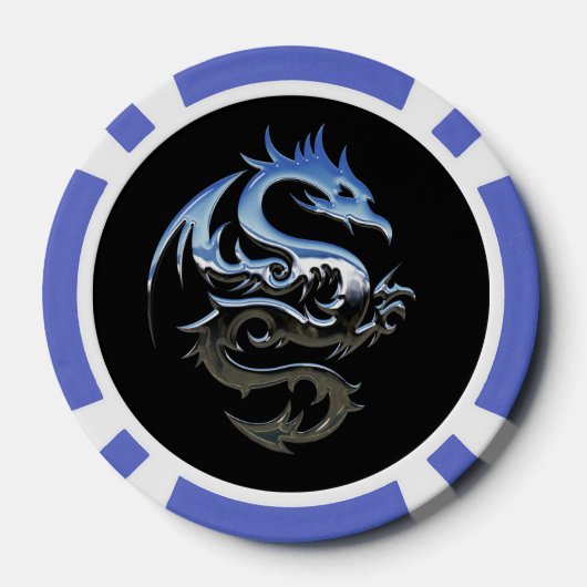 Blue Dragon Poker Chip ポーカーチップ (裏面)