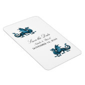 Blue Dragon Save the Date Magnet マグネット (右側)