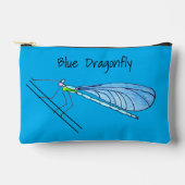 Blue Dragonfly アクセサリーポーチ (正面)