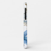 Blue Dragonfly and Flowers iPhone  Case-Mate iPhoneケース (裏面/左)