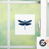 Blue Dragonfly - Insect Wildlife Animal Lover Ento ウィンドウサイン (ホーム)