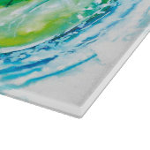 Blue Dragonfly Landing canvas print| lovely canvas カッティングボード (角)