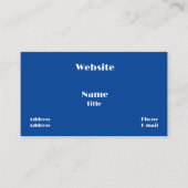 Blue Dragonlies名刺 名刺 (正面)