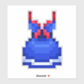 Blue Dress シール (シート)