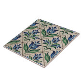 Blue Dutch Delft Pattern  タイル (側面)