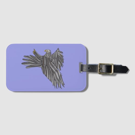 Blue Eagle ラゲッジタグ (正面横)