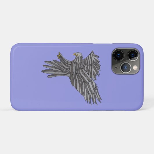 Blue Eagle Case-Mate iPhoneケース (裏面(横))