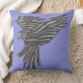 Blue Eagle Pillow クッション (ブランケット)