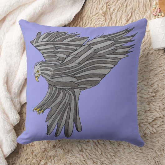 Blue Eagle Pillow クッション (ブランケット)