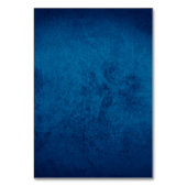 Blue Elegant floral summer wedding テーブルナンバー (裏面)