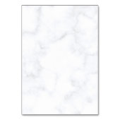 Blue Elegant flower summer wedding テーブルナンバー (裏面)