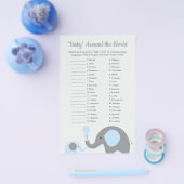 Blue ElephantベビーAround the World Translation チラシ (シングル)