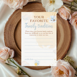 Blue Elephant Baby Shower Advice Family Tradition