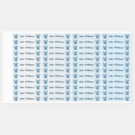 Blue Elephant Kids' Name Clothing School Labels ラベル