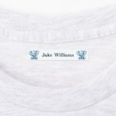 Blue Elephant Kids' Name Clothing School Labels ラベル (貼付)
