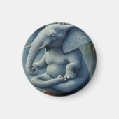 Blue Elephant Magnet マグネット (正面)