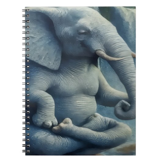 Blue Elephant Notebook ノートブック (正面)