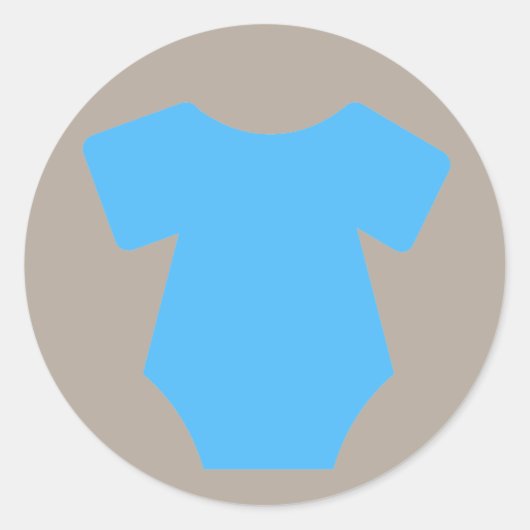 Blue Equipmentステッカー ラウンドシール (正面)