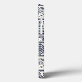 Blue Ethnic Elephant Pattern Case-Mate iPhoneケース (裏面 / 左)