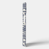 Blue Ethnic Elephant Pattern Case-Mate iPhoneケース (裏面 / 右)