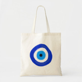Blue Evil Eye トートバッグ
