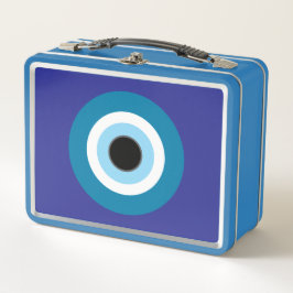 Blue Evil Eye Metal Lunchbox メタルランチボックス