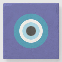 Blue Evil Eye Stone Coaster ストーンコースター