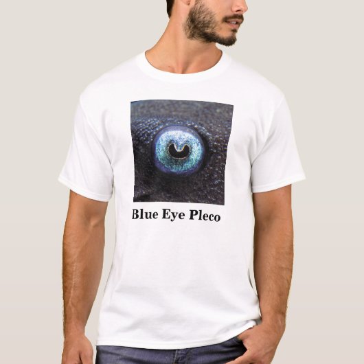 Blue Eye Pleco Tシャツ (正面)