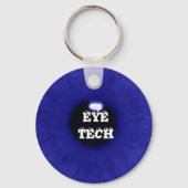 Blue Eyeball Key Chain キーホルダー (正面)