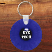 Blue Eyeball Key Chain キーホルダー (正面)