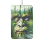 Blue Eyed Bigfoot in the Mountains カーエアーフレッシュナー (裏面)