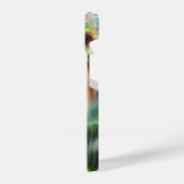 Blue Eyed Bigfoot in the Mountains iPhoneケース (左側面)