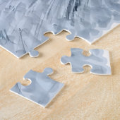 Blue Eyed Fluffy Cat ジグソーパズル (側面)