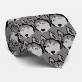 Blue Eyed Husky ネクタイ (ロール)