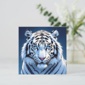 Blue eyed White Tiger カード (スタンド正面)
