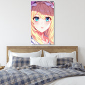 Blue Eyes  キャンバスプリント (インサイチュ (寝室))