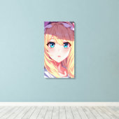 Blue Eyes  キャンバスプリント (インサイチュ (ウッドフロア))