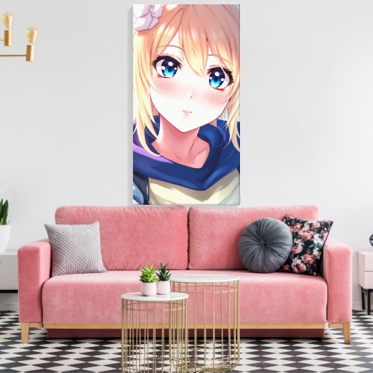 Blue Eyes  キャンバスプリント (インサイチュ (リビング))