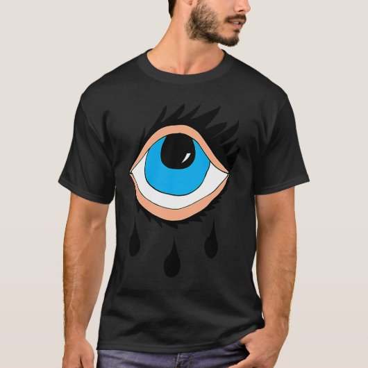 Blue Eyes Black tears Tシャツ (正面)