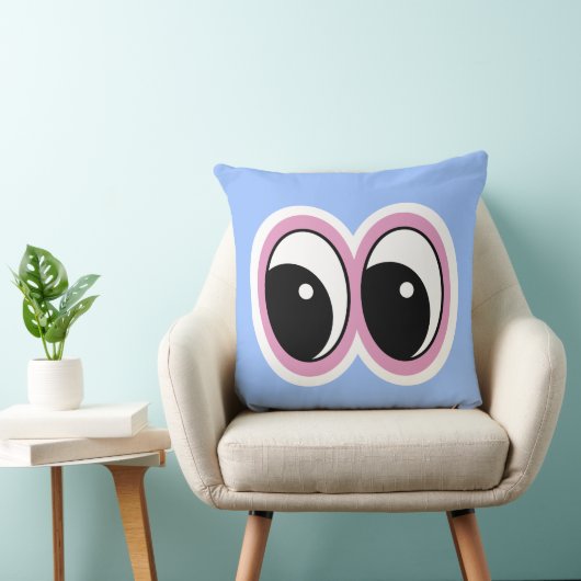 Blue Eyes Design 20x20 クッション (椅子)