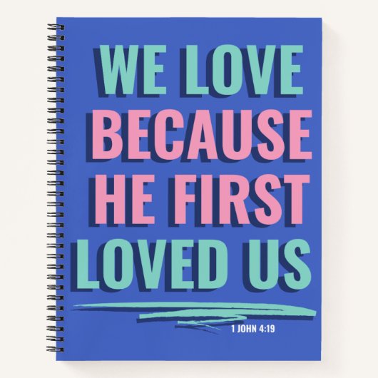 Blue Faithバイブル聖なる書物、 経典 ノートブック (正面)