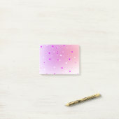 blue fantasy butterfly ポストイット (デスク上)