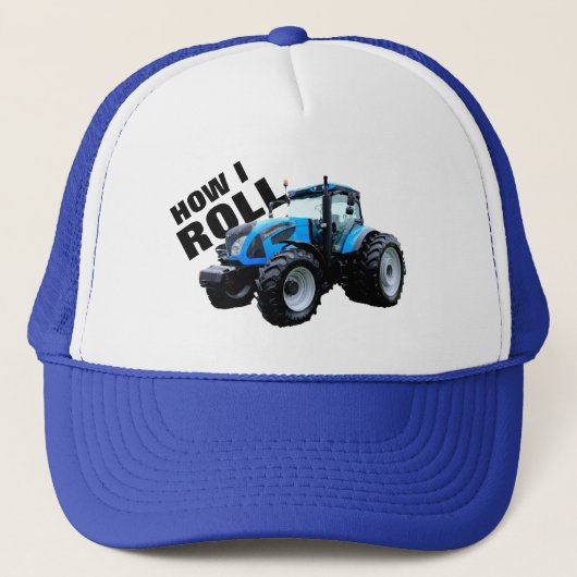 Blue Farmトラク転がターの「How I」 キャップ (正面)