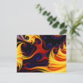 Blue Fire 1ポストカード ポストカード (スタンド正面)